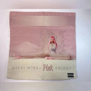 Nicki Minaj - Pink Friday  - Throw Pillow Cover / Slip - 💕🪩